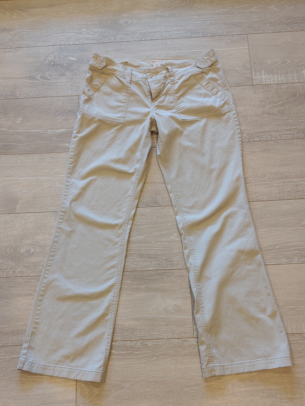Mossimo Supply Co. Light Tan Straight Leg Trousers